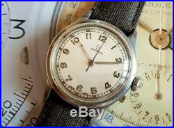 Omega Old Us 2179 3 Cal 30t2 Sc Ww2 6 Tacche Hearts Rare Watch Vintage