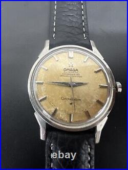 Omega Rare Constellation Pie Pan Vintage Cal 551 Serviced Ref 167.005