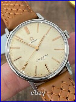 Omega Rare Seamaster 600 Vintage Men's Watch 1965, Serviced + Warranty