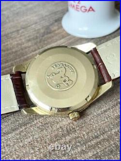 Omega Seamaster 18k Automatic Watch Vintage Men's 1959 Rare, Warranty & Serviced