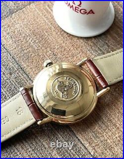 Omega Seamaster 18k Automatic Watch Vintage Men's 1961 Rare, Serviced + Warranty