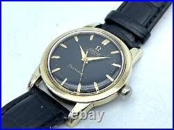 Omega Seamaster Automatic Men's Watch 14K Gold Capped Vintage Boxed Rare