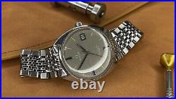Omega Seamaster Automatic Men's Watch Vintage Rare Grey Dial Watch