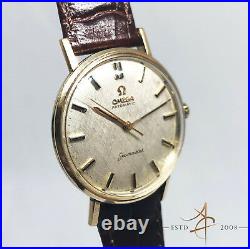 Omega Seamaster Automatic Textured Dial Vintage Watch Rare
