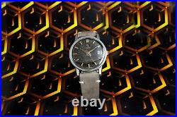 Omega Seamaster Automatic Tropical Brown Patina Rare Dial Mens Vintage Watch