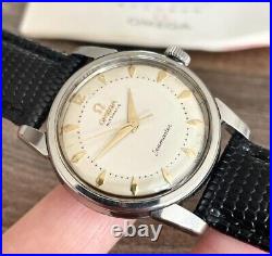 Omega Seamaster Automatic Vintage Men's Watch 1952 Rare, Serviced + Warranty