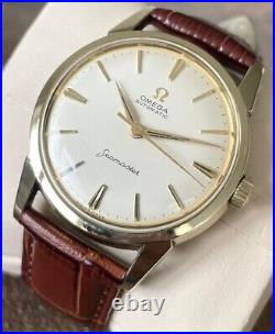 Omega Seamaster Automatic Watch Vintage Men's 1959 Rare, Warranty & Serviced