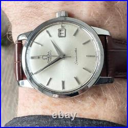 Omega Seamaster Automatic Watch Vintage Men's 1963 Rare, Serviced + Warranty