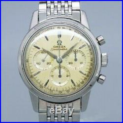 Omega Seamaster Calibre 321 Model 105.001-62 Chronograph Watch 1962 Vintage Rare