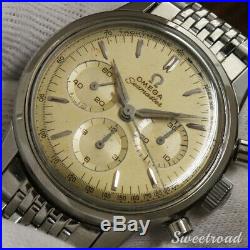 Omega Seamaster Calibre 321 Model 105.001-62 Chronograph Watch 1962 Vintage Rare