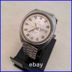 Omega Seamaster Cosmic 2000 Vintage Rare Day Date Automatic Mens Watch Auth