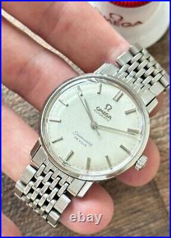 Omega Seamaster De Ville Vintage Men's Watch 1968 Rare, Serviced + Warranty