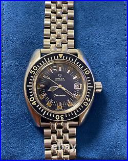 Omega Seamaster Deep Blue Rare Original 166.073 Automatic Vintage 120 Diver