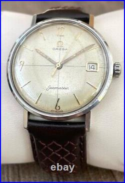 Omega Seamaster Manual Vintage Mens Watch 1959 Rare. Serviced + Warranty
