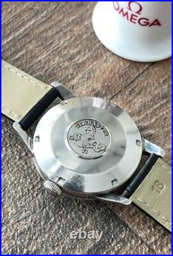Omega Seamaster Manual Watch Vintage Men's 1959 Rare, Serviced + Warranty