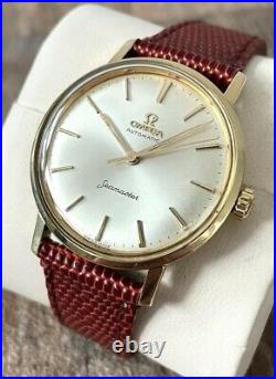 Omega Seamaster Rare 18k Automatic Men's Vintage Watch 1961, Serviced + Warranty