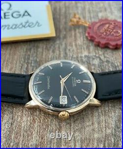 Omega Seamaster Rare 18k Automatic Mens Vintage Watch 1963, Serviced + Warranty
