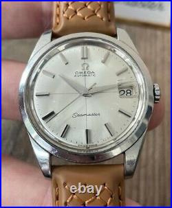Omega Seamaster Rare Automatic Vintage Men's Watch 1966, Serviced + Warranty