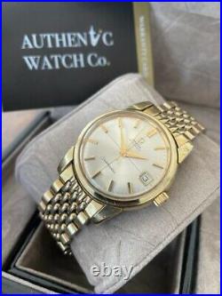 Omega Seamaster Rare Crosshair Vintage Mens Watch 1966 Serviced + Warranty