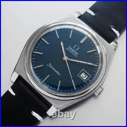 Omega Seamaster Ref. 1660169 Rare Vintage Overhaul Date SS Automatic Mens Watch