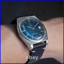 Omega Seamaster Ref. 1660169 Rare Vintage Overhaul Date SS Automatic Mens Watch