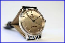 Omega Seamaster Türler Turler handwind steel 1950s patina vintage rare watch uhr