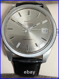 Omega Seamaster Watch Automatic Vintage Men's 1967 Rare Warranty & Serviced