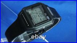 Omega Sensor LCD Digital Vintage Watch 1980s Touch Panel 1640 SUPER RARE PVD