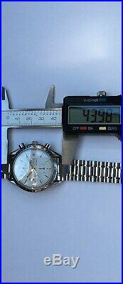 Omega Speedmaster Automatic 17 Jewels Cal. 1155 Rare White Dial Box Papers Omega