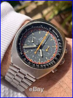Omega Speedmaster Mark II 2 Tropical Racing Dial ULTRA RARE Watch Vintage Chrono