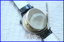 Omega Vintage 1935`s Enameled converted to wrist Pocket Men`s rare Swiss watch