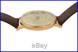 Omega Vintage Rare 14K Yellow Gold Cal. 260 Gents Watch Circa 1940's Mint