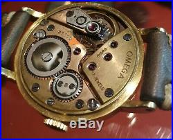 Omega chronometre cal 30t2rg anno 1948/50 case oro 18k rare vintage