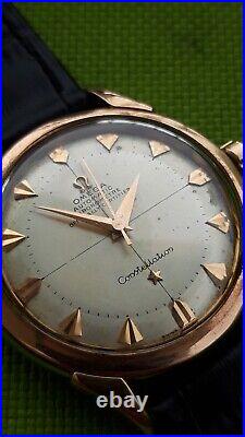 Omega constellation rare vintage gold plated and Steel