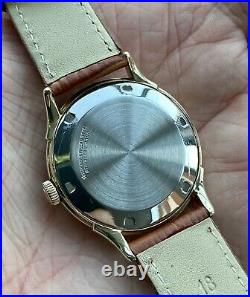 Omega super rare 361 vintage Gold Plated Sub Dial Men's Mechanical 1950s watch