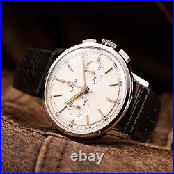 Omega vintage mechanical chronograph, Swiss Mens watch, rare wristwatches
