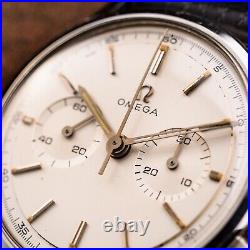 Omega vintage mechanical chronograph, Swiss Mens watch, rare wristwatches