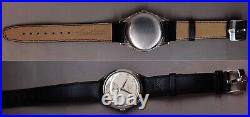 Omega vintage ref 2605 -3, rare fancy lugs, cal 265 hand winding serviced, 1951