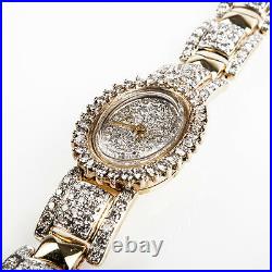 Orologio donna vintage Omega'80 oro 14 kt raro Rare Gold diamond luxury Watch