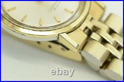 RARE Authentic Omega Vintage Seamaster De Ville Watch 23mm Gold Swiss Woman's