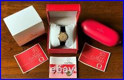 RARE, FULL SET! Exceptional NEW & Unworn 1983 Vintage 9K Gold Omega Watch