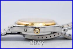 RARE For Parts Vintage OMEGA Seamaster Cal. 1345 Quartz Gold Dial Men's Watch RARE For Parts Vintage OMEGA Seamaster Cal. 1345 Quartz Gold Dial Men's Watch