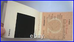 RARE Genuine Omega Vintage Speedmaster Bona Fide Guarantee Blank Open Booklet