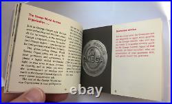 RARE Genuine Omega Vintage Speedmaster Bona Fide Guarantee Blank Open Booklet