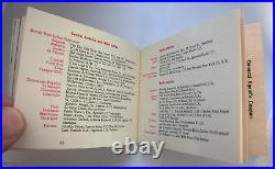 RARE Genuine Omega Vintage Speedmaster Bona Fide Guarantee Blank Open Booklet