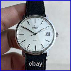RARE MEN WATCH Omega De Ville Automatic 166.033 Silver Dial Vintage Swiss Made RARE MEN WATCH Omega De Ville Automatic 166.033 Silver Dial Vintage Swiss Made