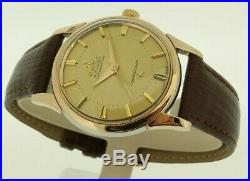 RARE Mens Vintage Omega Constellation 14381 Rose Gold Automatic cal 551 Watch