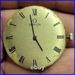 RARE OMEGA 620 Swiss Mechanism Movement Dial Vintage 17 Jewels Working