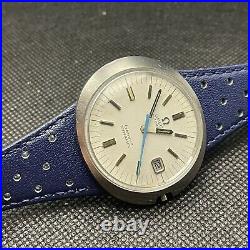 RARE OMEGA GENEVE DYNAMIC WHITE 166.039 Automatic Vintage Watch 1970's