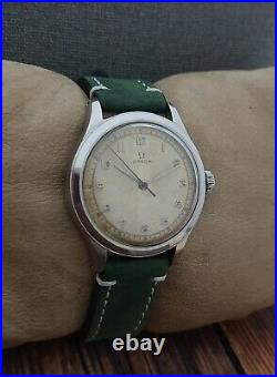 RARE! OMEGA MILITARY 40's WWII ref. 2179/6 cal. 30T-SC VINTAGE 16J SWISS WATCH